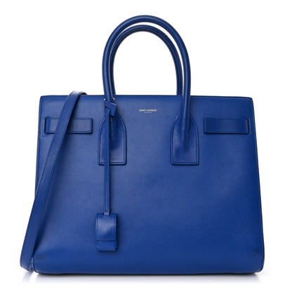 Saint Laurent Calfskin Small Sac De Jour Outremer 1 of 11