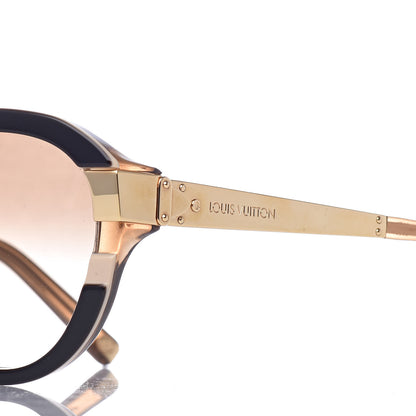 Louis Vuitton Petit Soupcon Cat Eye Sunglasses Z0487W Brown 7 of 9