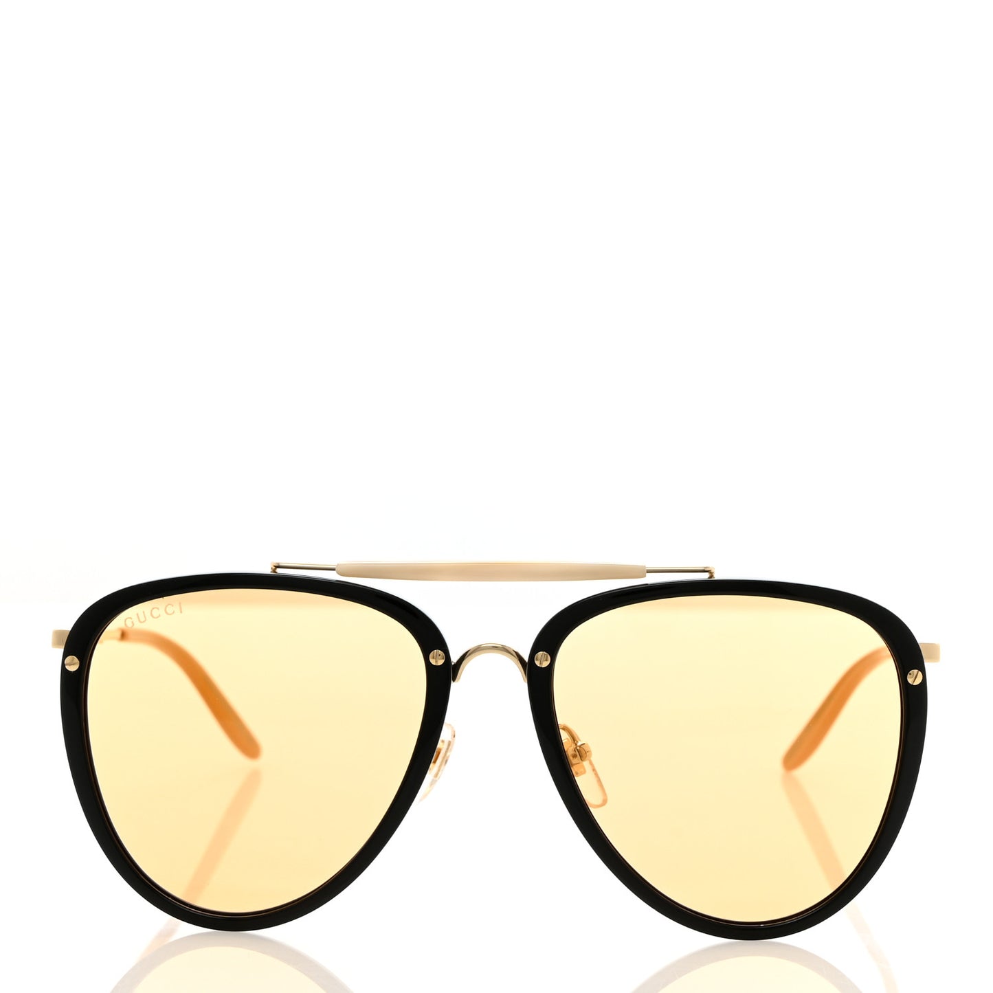 Metal Aviator Sunglasses GG0672S Black