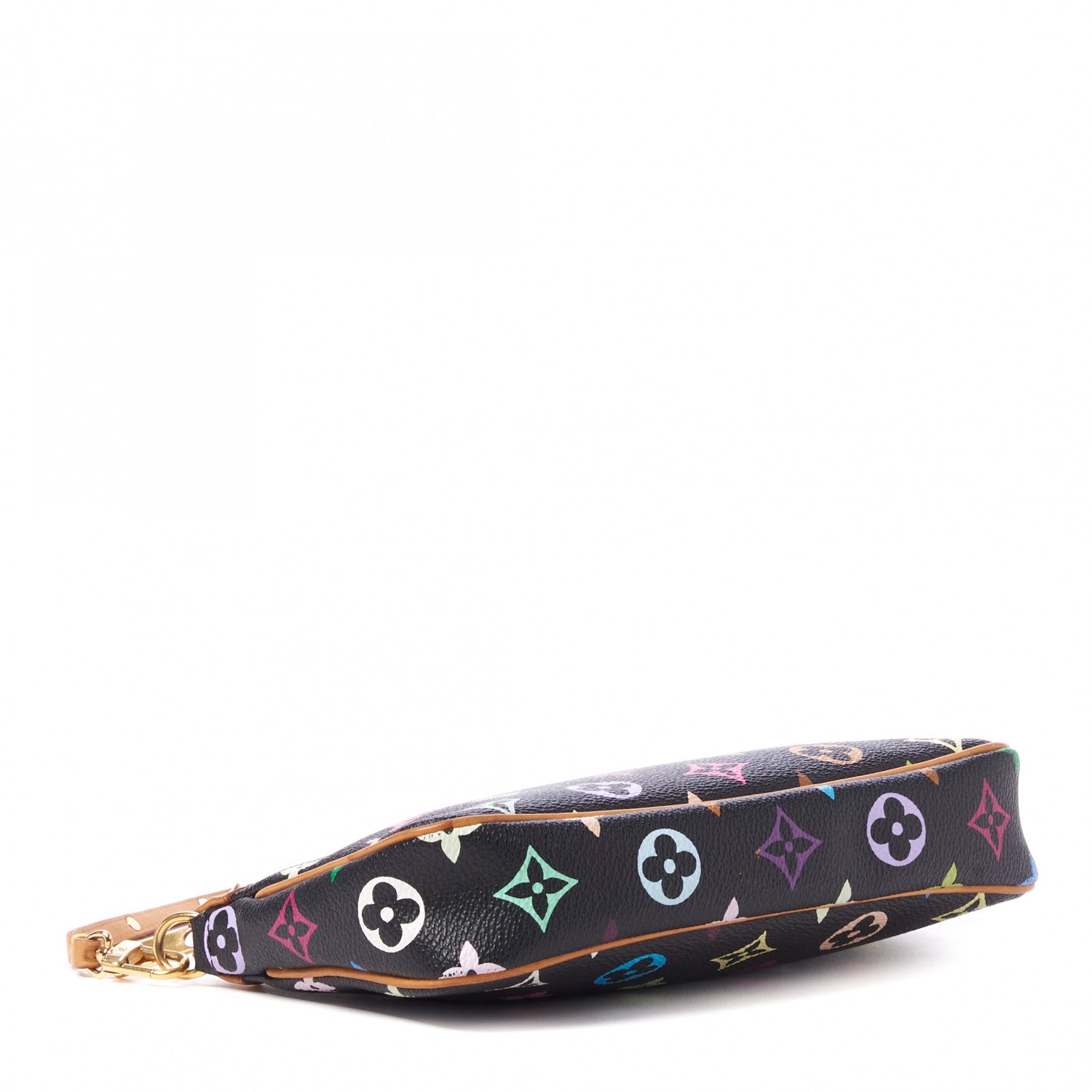 Louis Vuitton Monogram Multicolor Pochette Accessories Black 4 of 8