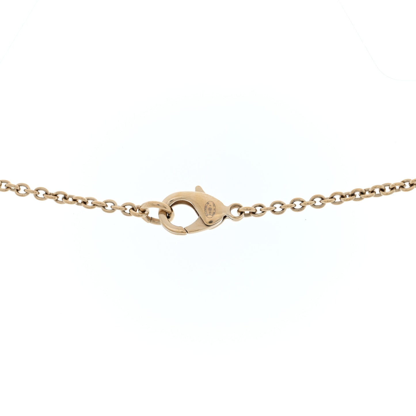 Pearl Crystal CC Long Necklace Gold