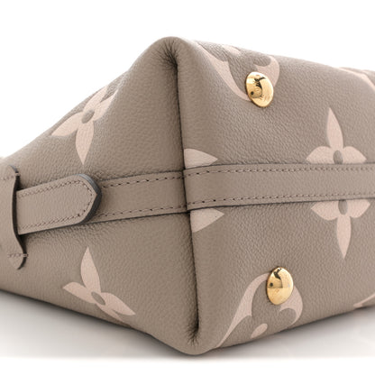 Louis Vuitton Empreinte Monogram Giant CarryAll PM Tourterelle Creme 9 of 11