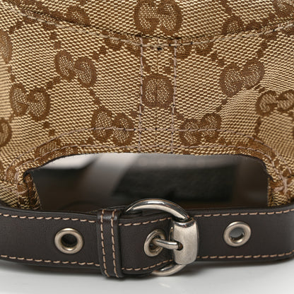 Gucci Monogram Military Hat S Brown 7 of 9