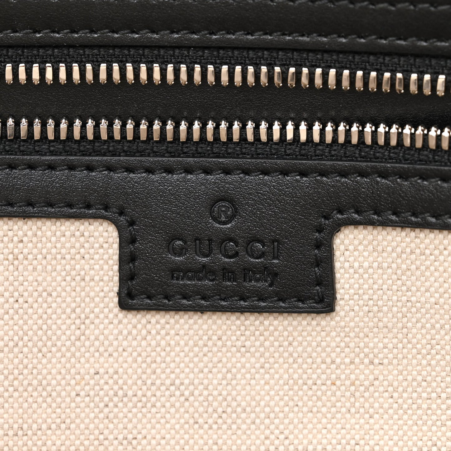 Calfskin GG Tennis Embossed Briefcase Black