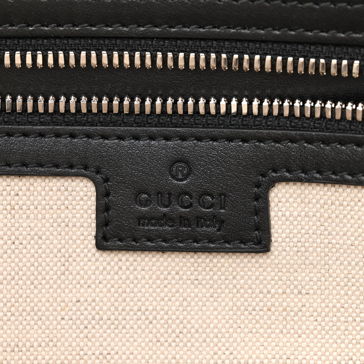 Gucci Calfskin GG Tennis Embossed Briefcase Black 6 of 11
