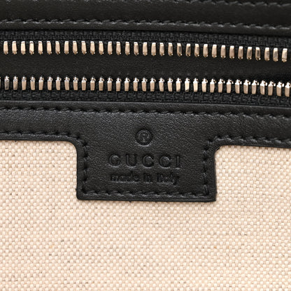 Gucci Calfskin GG Tennis Embossed Briefcase Black 6 of 11