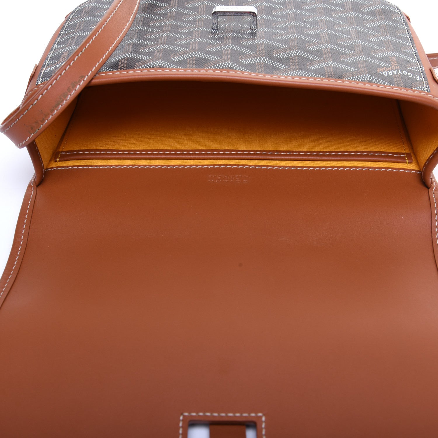 Goyard Goyardine Belvedere II PM Messenger Bag Black Gold 10 of 12