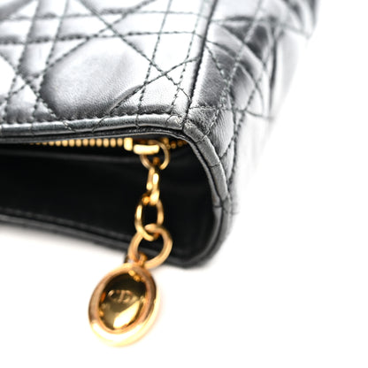 Christian Dior Lambskin Cannage Large Lady Dior Black 16 of 16