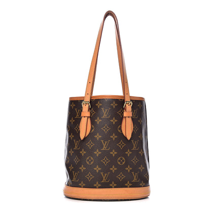 Louis Vuitton Monogram Petit Bucket 23 1 of 10