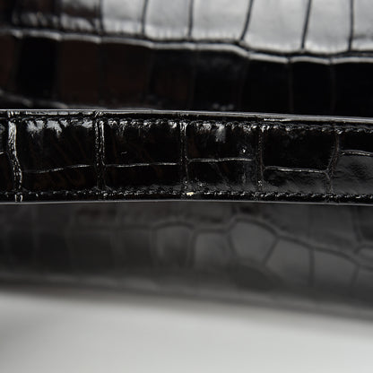Givenchy Calfskin Crocodile Embossed Small Antigona Black 10 of 10