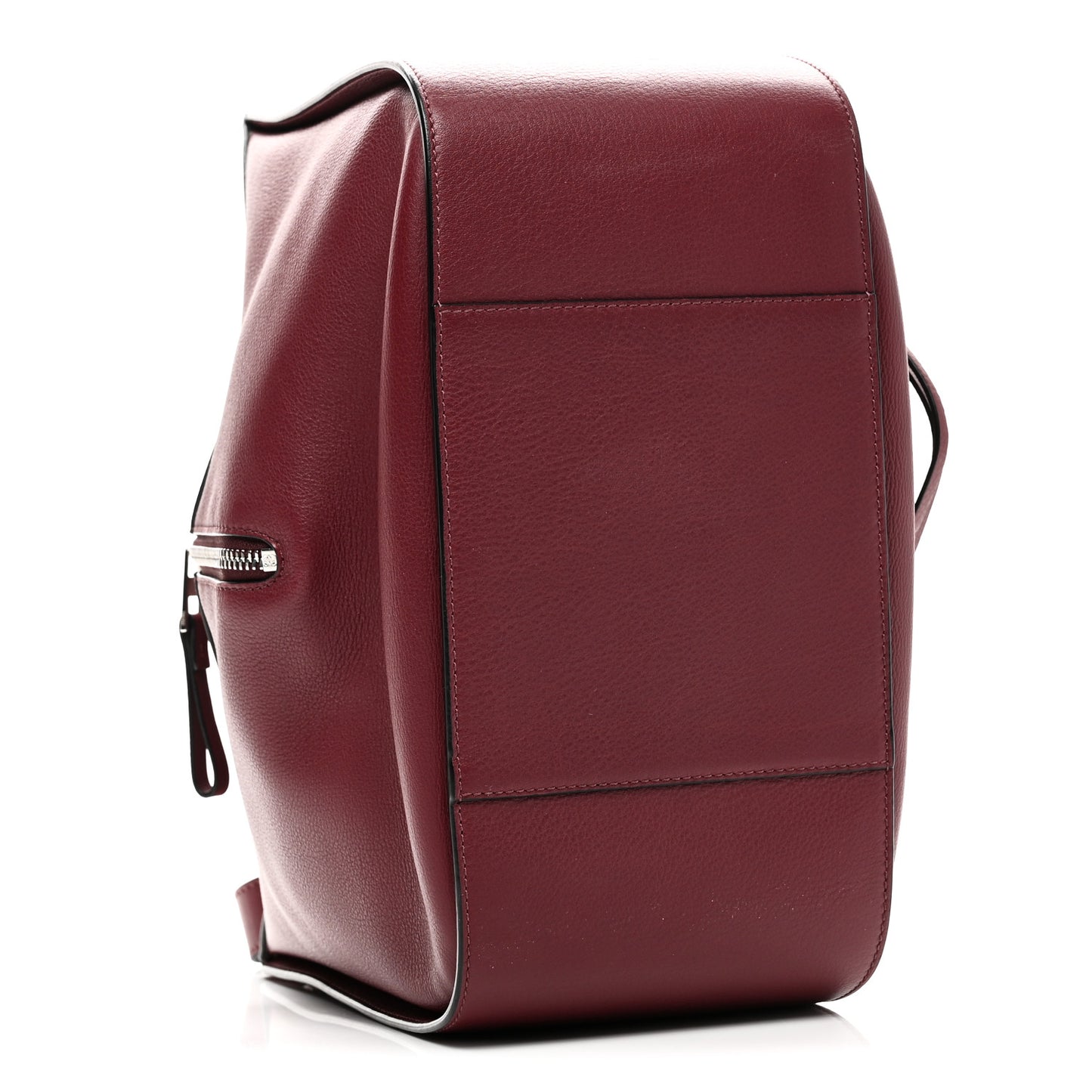 Calfskin Small Hammock Shoulder Bag Dark Red