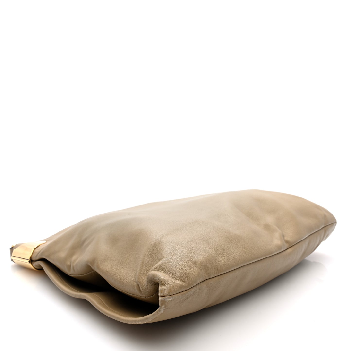 Lambskin 1970 Large Shoulder Bag Beige