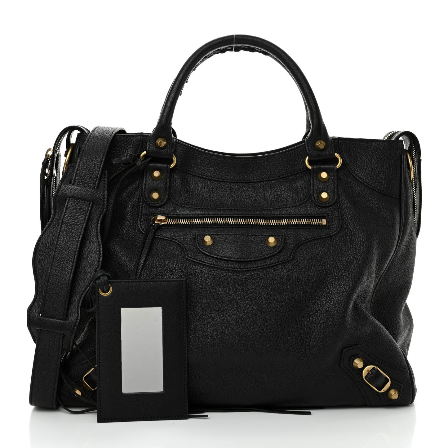 Chevre Classic Gold Hardware Velo Black