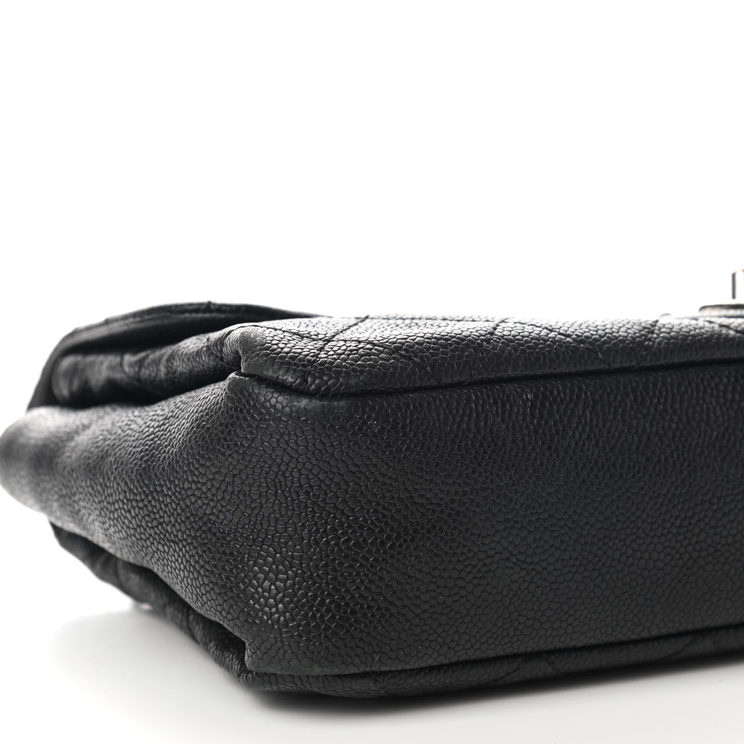 Chanel Caviar Quilted Medium Simply CC Flap Black 6 of 8