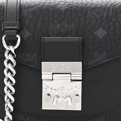 MCM Visetos Mini Patricia Crossbody Belt Bag Black 7 of 9