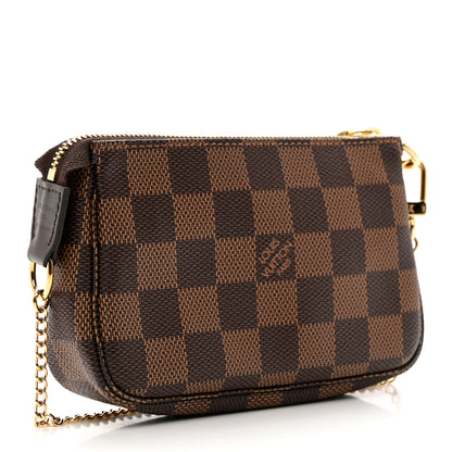 Louis Vuitton Damier Ebene Mini Pochette Accessories 3 of 7