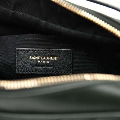 Saint Laurent Calfskin Matelasse Monogram Lou Camera Bag Sea Turquoise 6 of 13