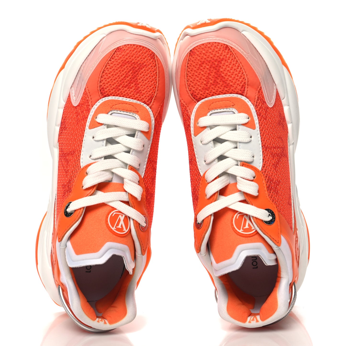 Monogram Run 55 Sneakers 36 Orange