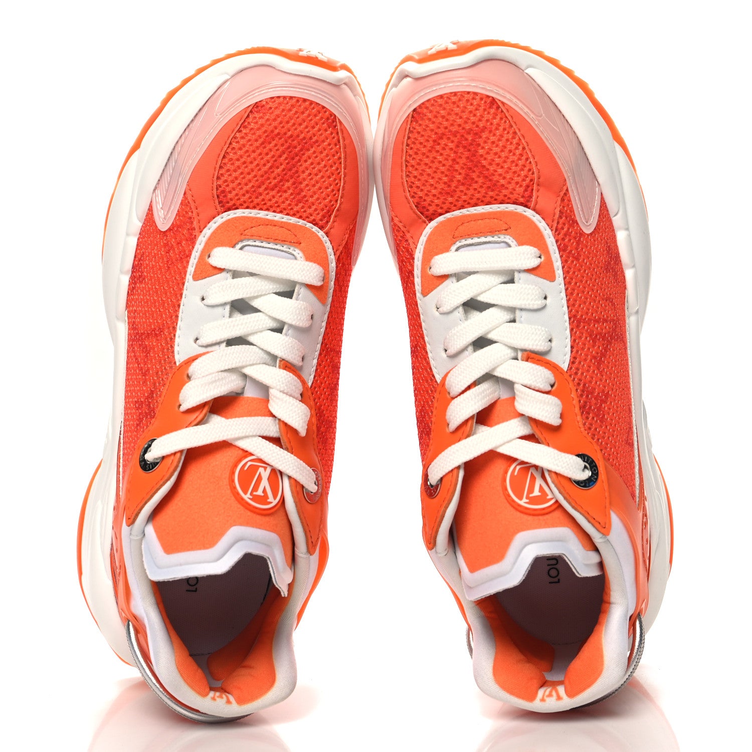 Louis Vuitton Monogram Run 55 Sneakers 36 Orange 2 of 8