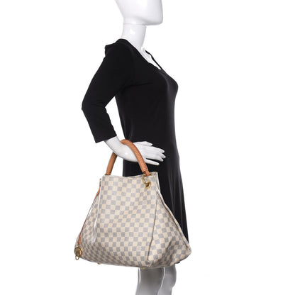 Louis Vuitton Damier Azur Artsy MM 2 of 17