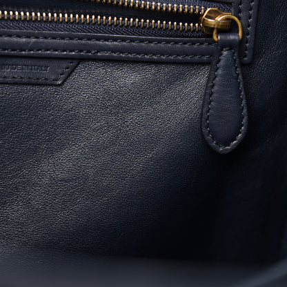 Celine Smooth Calfskin Mini Luggage Navy Blue 8 of 14