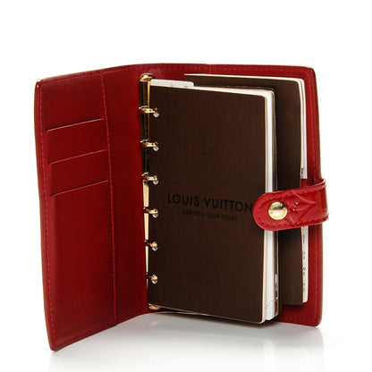 Louis Vuitton Vernis Small Ring Agenda Cover Pomme D'Amour 6 of 8