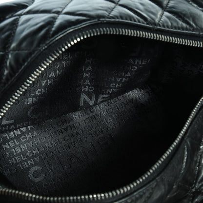 Chanel Distressed Lambskin Lady Braid Small Tote Black 5 of 9