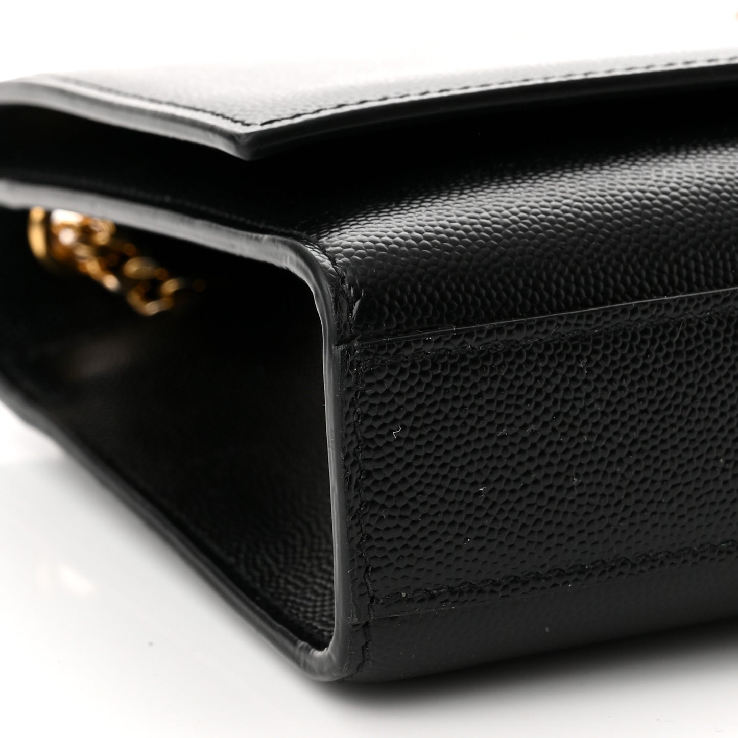Grain De Poudre Medium Classic Monogram Kate Satchel Black