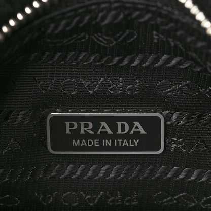 Prada Shearling Mini Re-Edition 2000 Bag Black 6 of 6