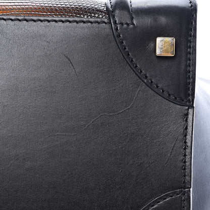 Celine Lizard Mini Luggage Cognac 16 of 16