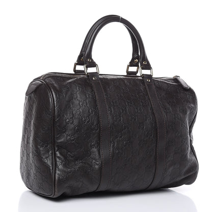 Gucci Guccissima Medium Joy Boston Dark Brown 3 of 19
