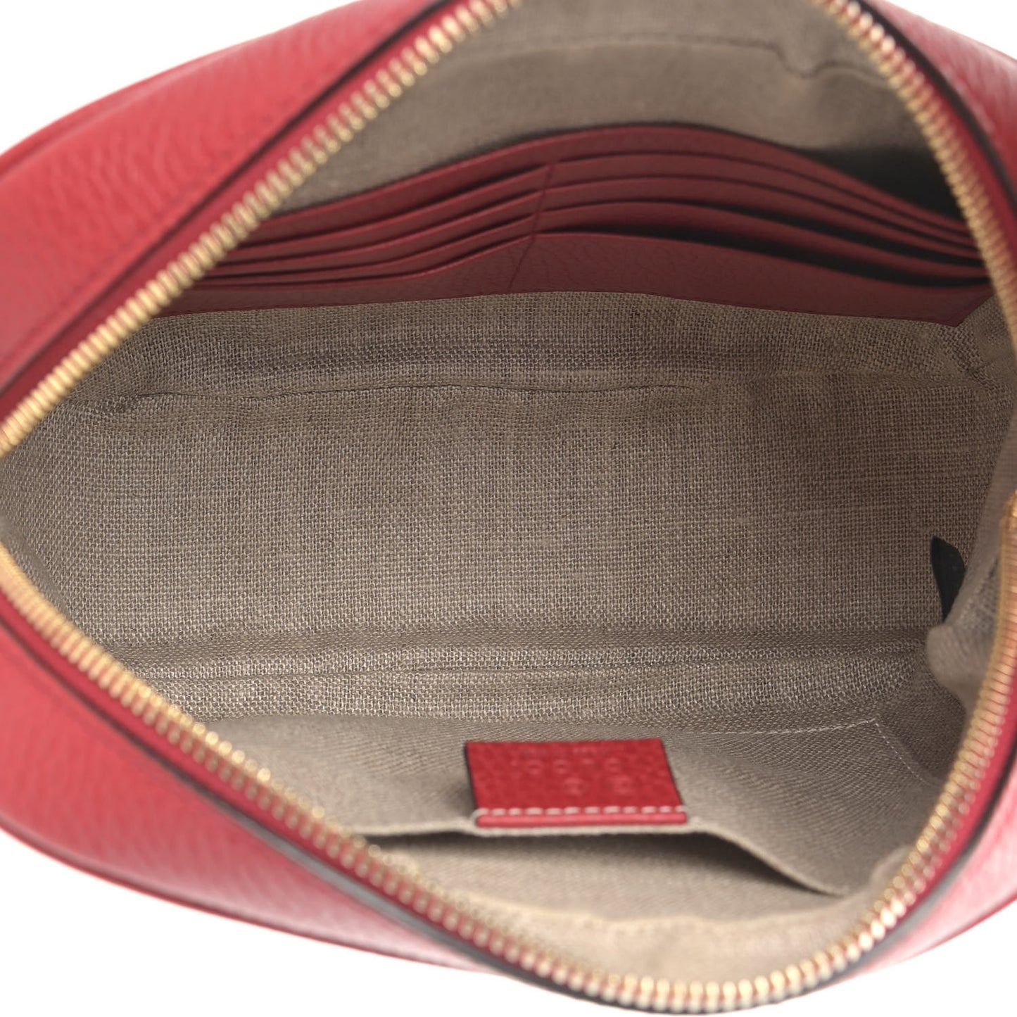 Monogram Mini Bree Messenger Bag Red