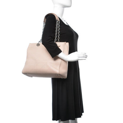 Christian Dior Grained Calfskin Cannage Medium Ultradior Tote Rose Poudre 2 of 14