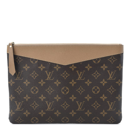 Louis Vuitton Monogram Daily Pouch Sesame 1 of 9