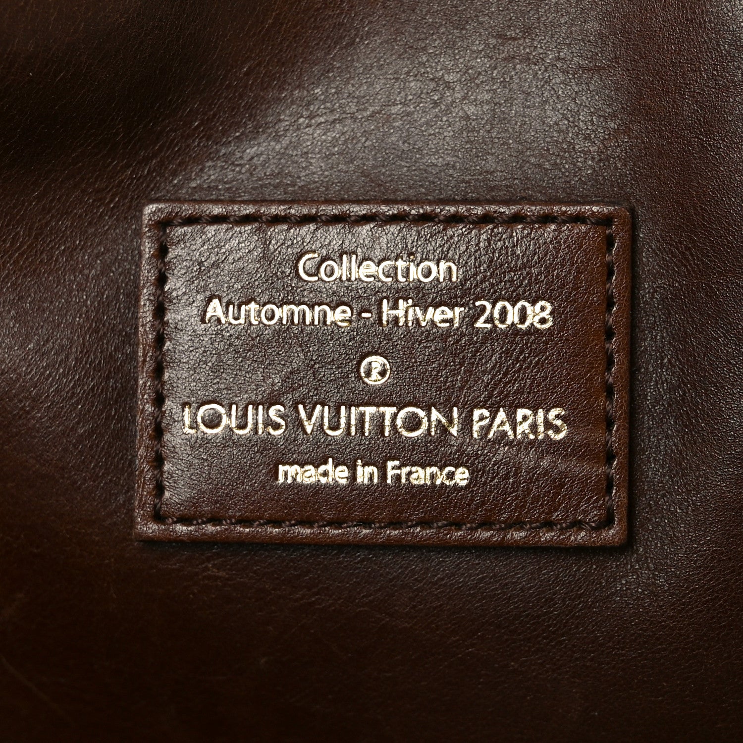 Louis Vuitton Monogram Paris Souple Whisper GM Chocolate 6 of 9