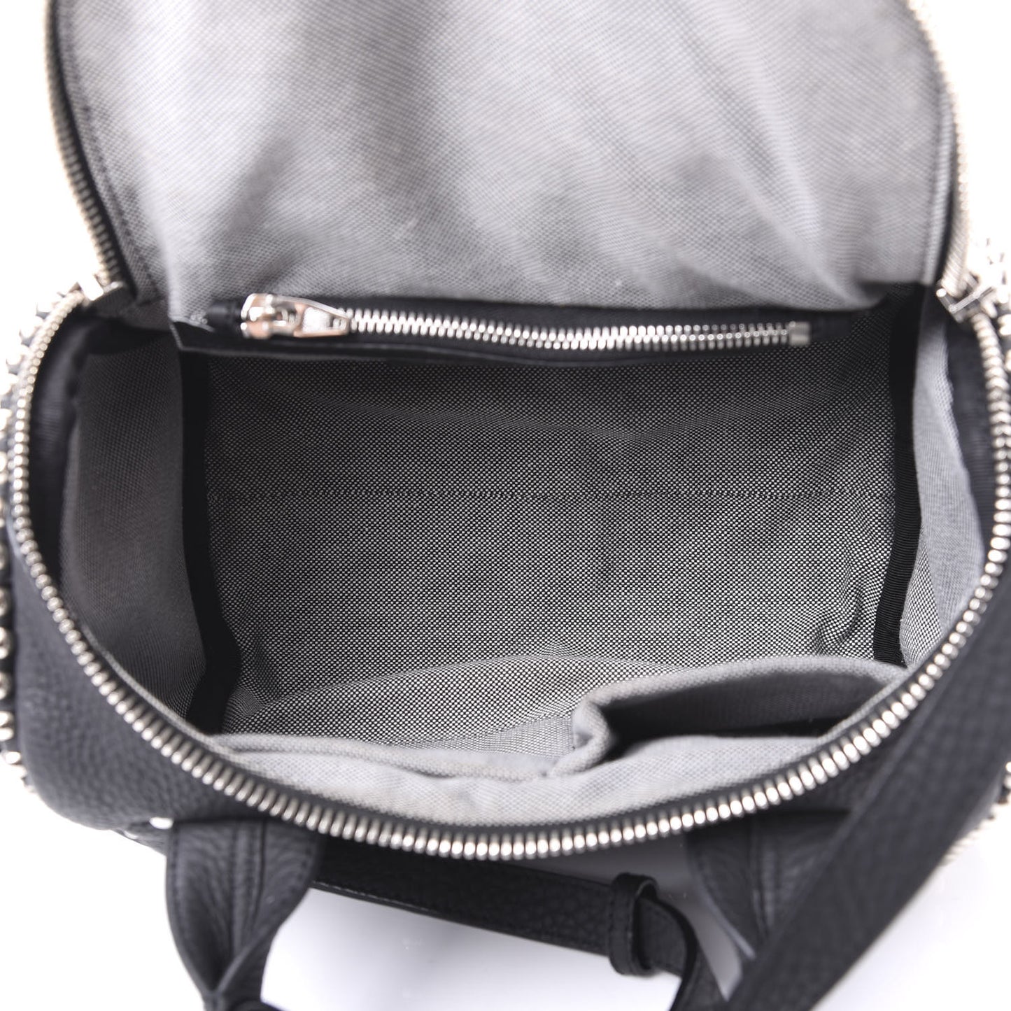 Calfskin Studded Rockie Matte Black Rhodium Hardware