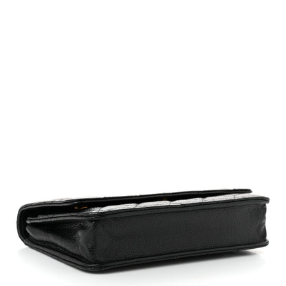 Chanel Caviar Quilted Wallet on Chain WOC Black 4 of 13
