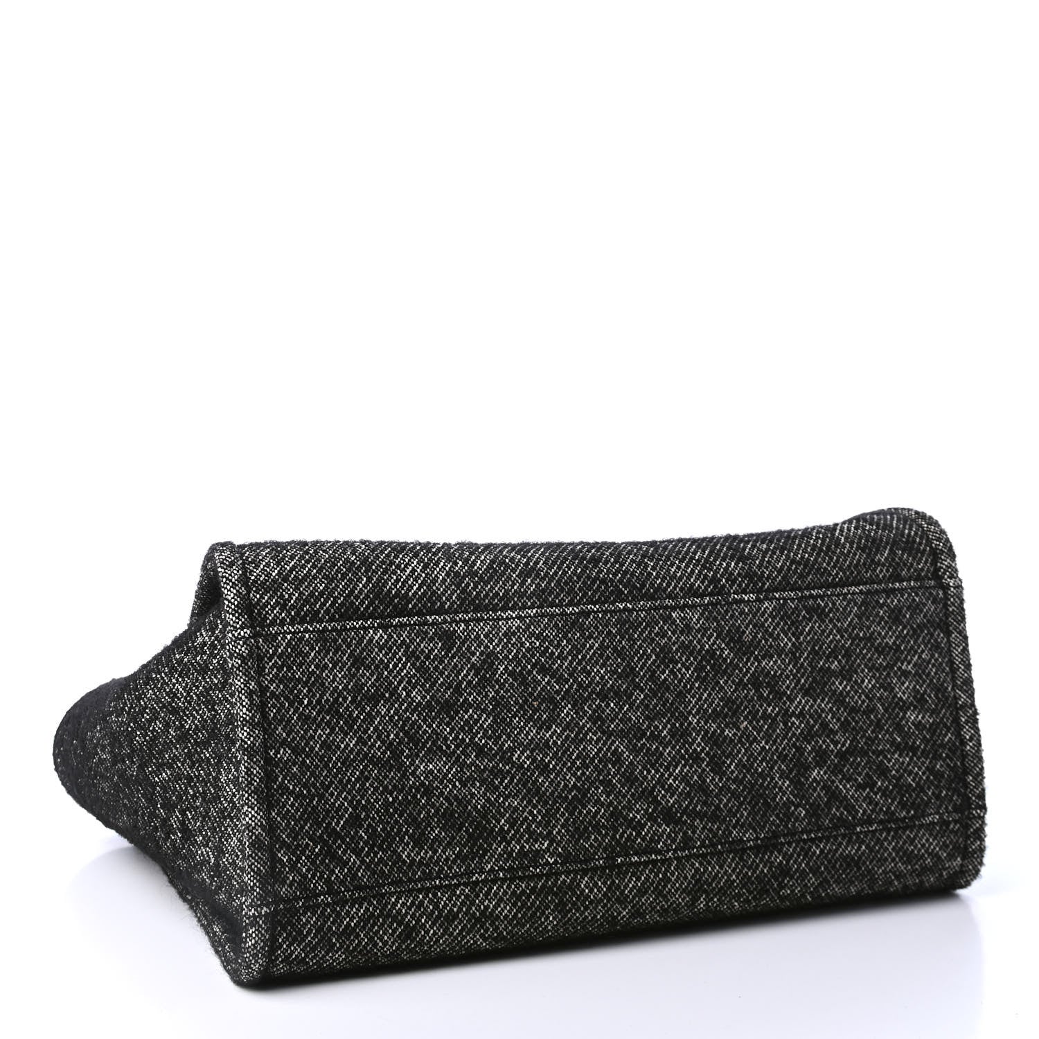 Chanel Mixed Fibers Calfskin Medium Deauville Tote Black 3 of 4