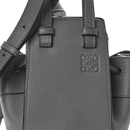 Loewe Soft Grained Calfskin Compact Hammock Shoulder Bag Grey 8 of 11