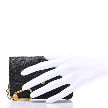 Louis Vuitton Empreinte Key Pouch Black 2 of 6