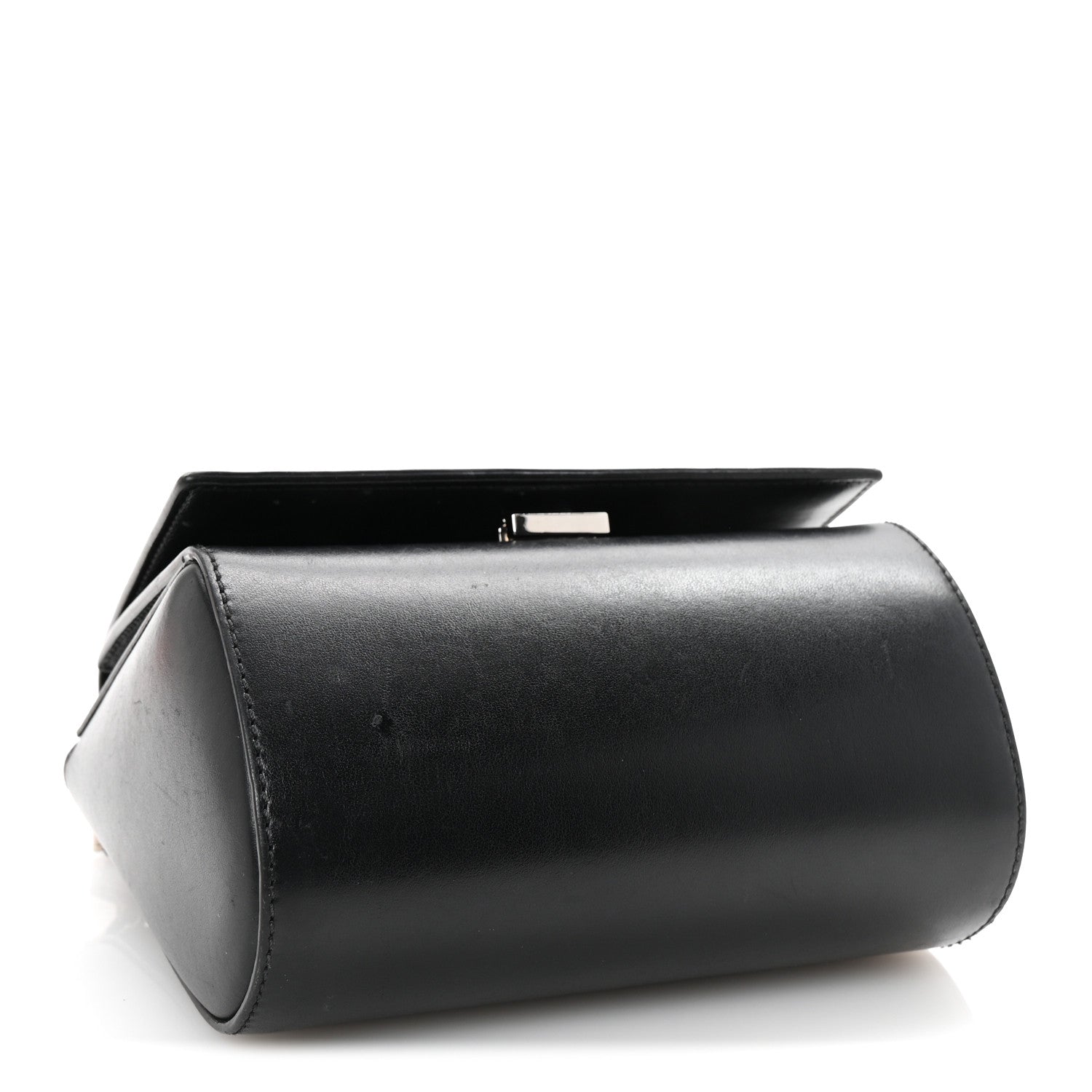 Givenchy Calfskin Mini Pandora Box Logo Strap Crossbody Bag Black 4 of 10