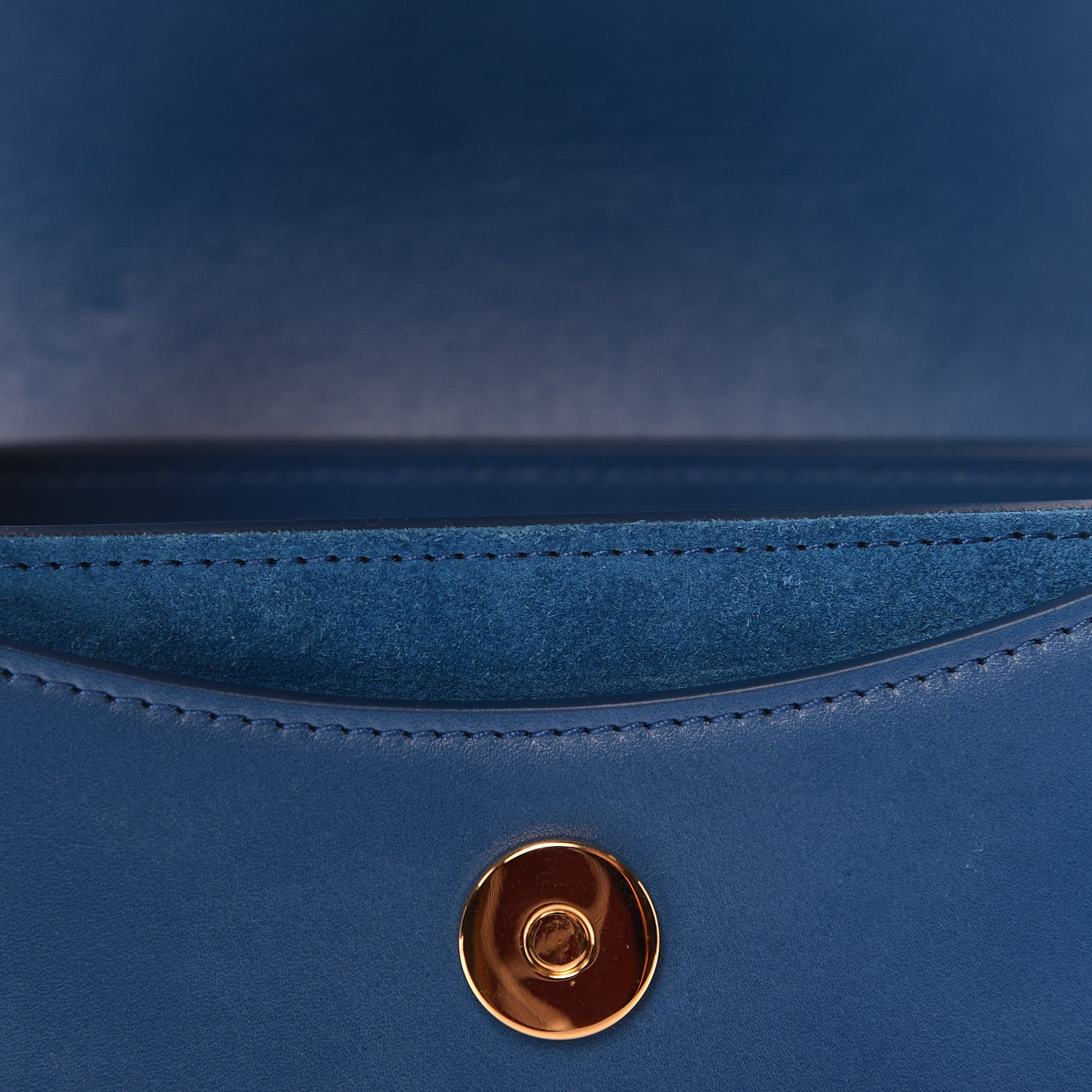 Chloe Calfskin Small Tess Bag Smoky Blue 14 of 15