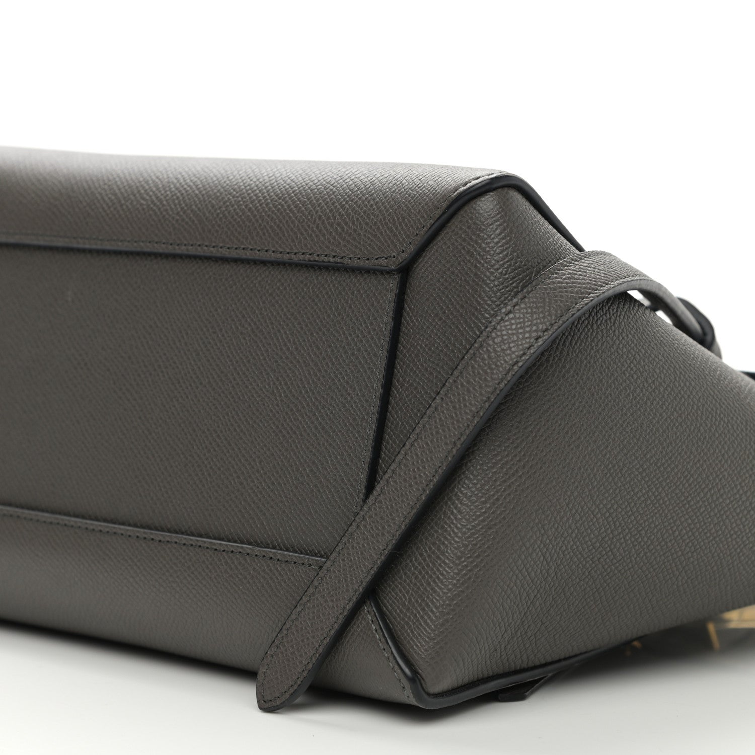 Celine Grained Calfskin Micro Belt Bag Grey 10 of 10