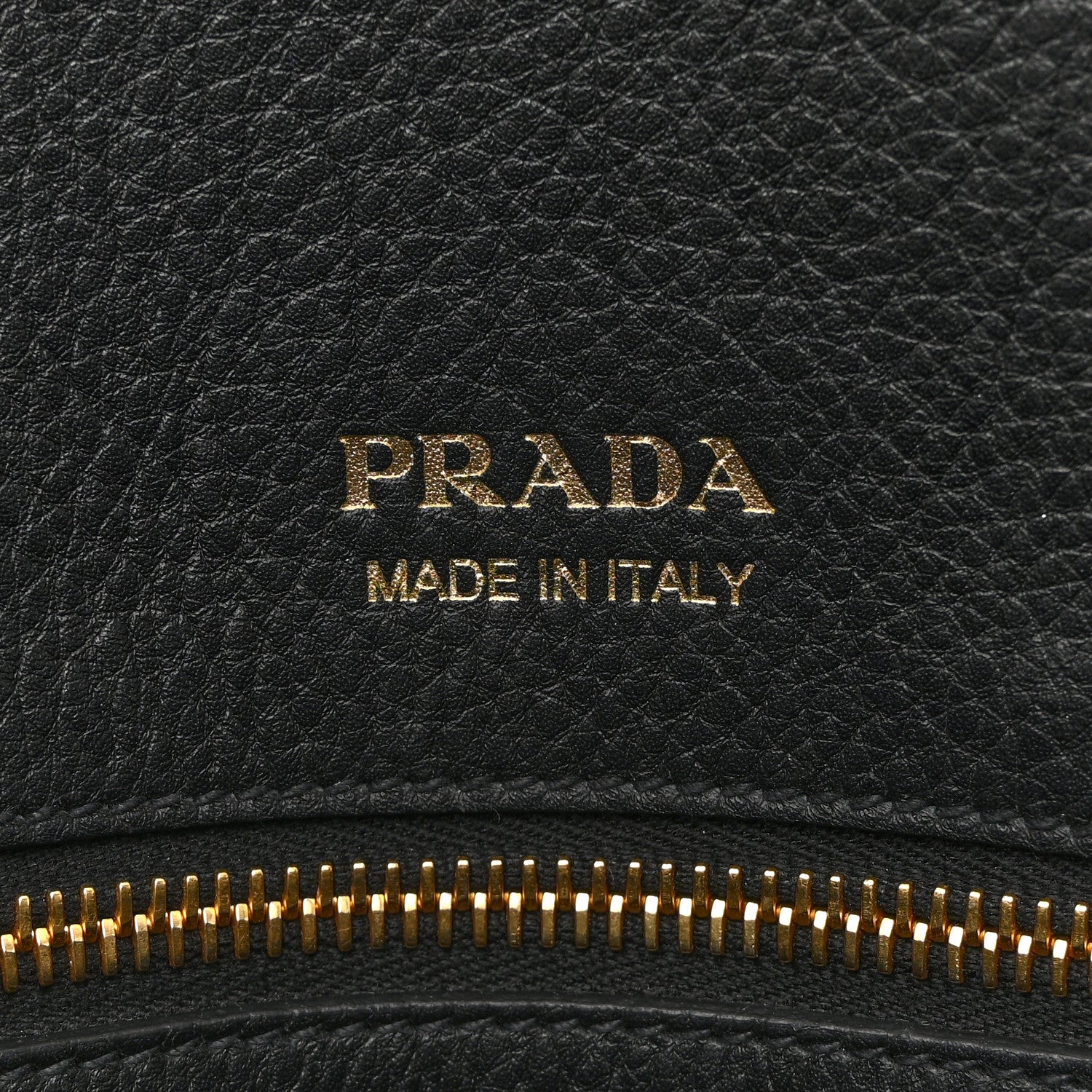 Prada Soft Grain Calfskin Large Tote Bag Black 6 of 12