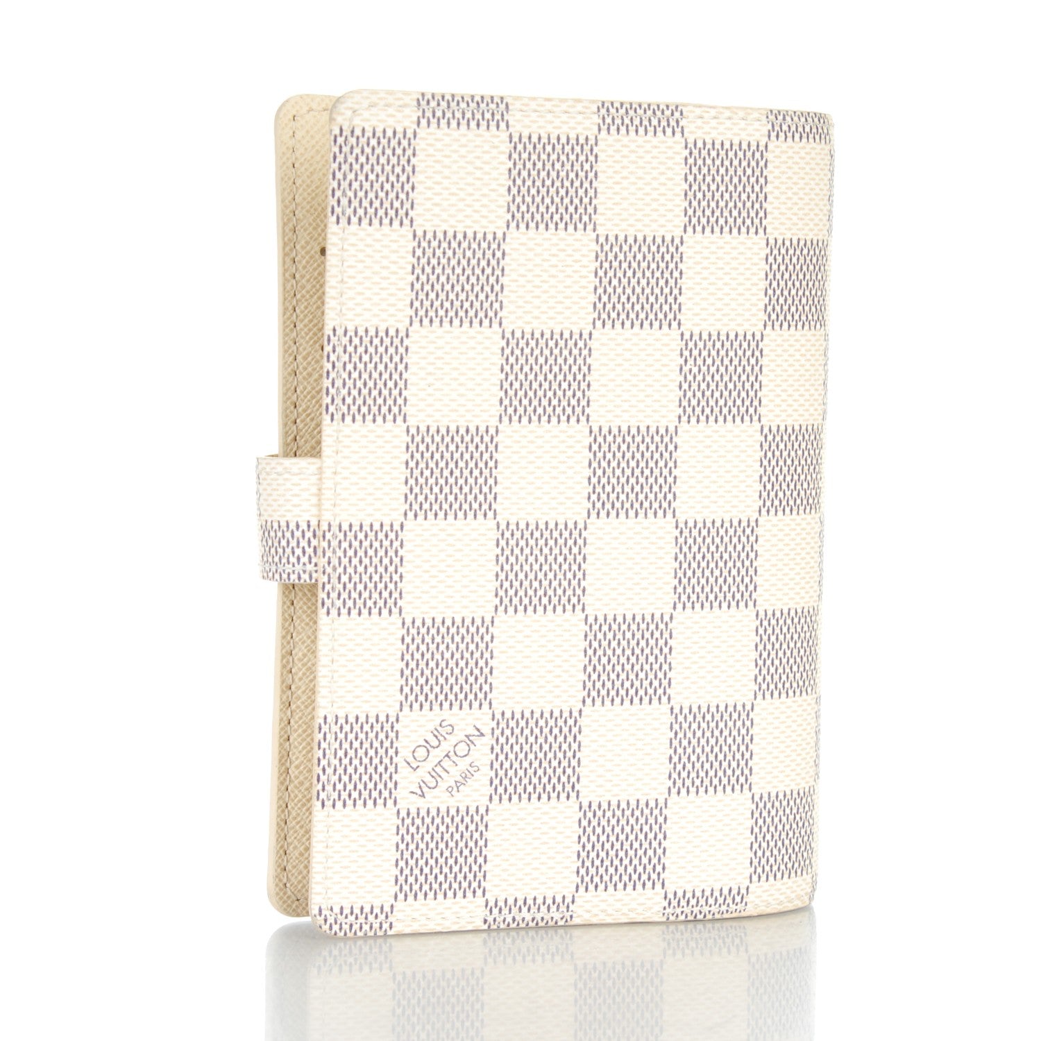 Louis Vuitton Damier Azur Small Ring Agenda Cover 3 of 7
