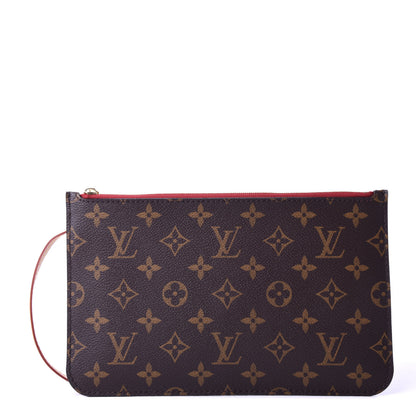 Louis Vuitton Monogram Neverfull MM GM Pochette Cherry 1 of 7