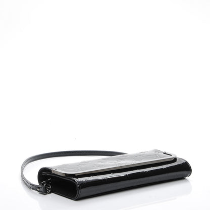 Louis Vuitton Vernis Rossmore MM Noir Magnetique 4 of 8