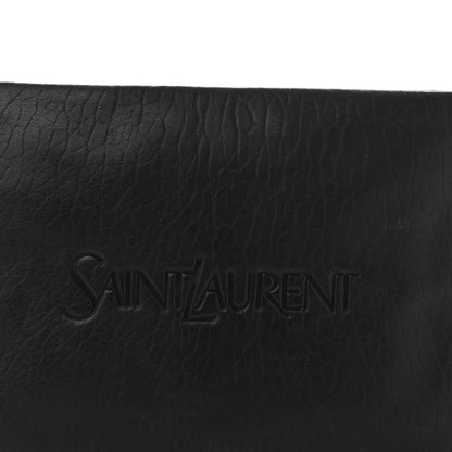 Saint Laurent Lambskin Large Puffy Pouch Black 8 of 10