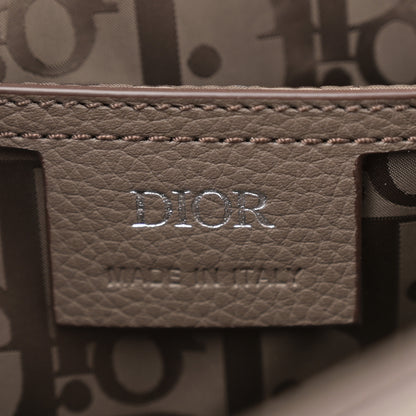 Christian Dior Grained Calfskin Hit The Road Bag Dark Green 6 of 10