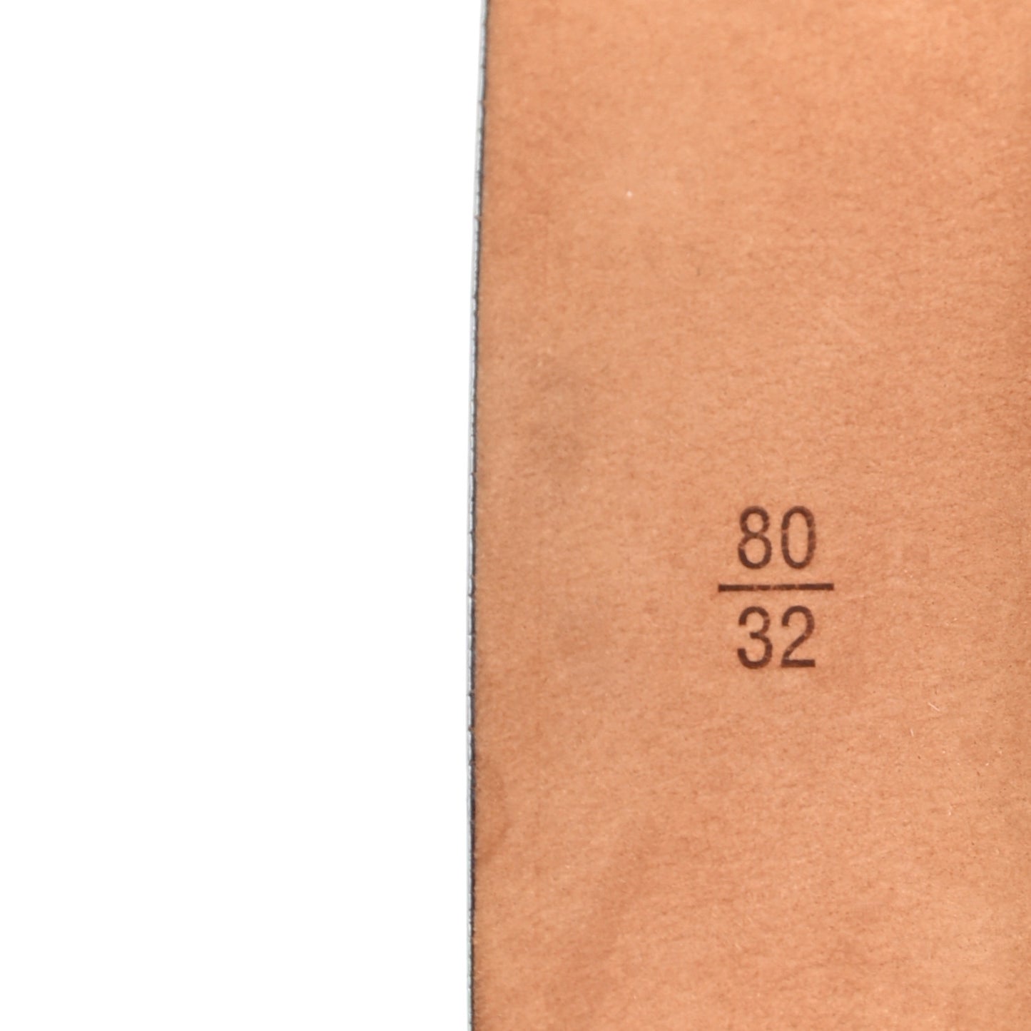 Calfskin Ceinture Belt 80 32 Black